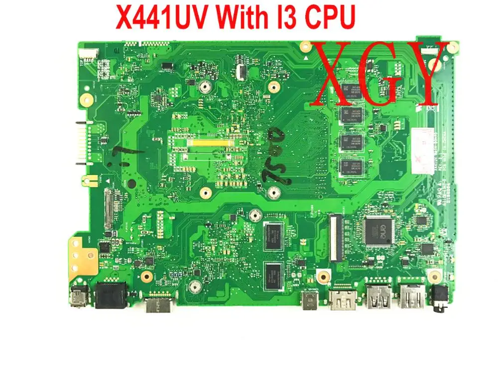  For ASUS X441UV Motherboard X441U REV2.1 W i3 6100U CPU GT 920MX 2GB Mainboard 100% Test OK