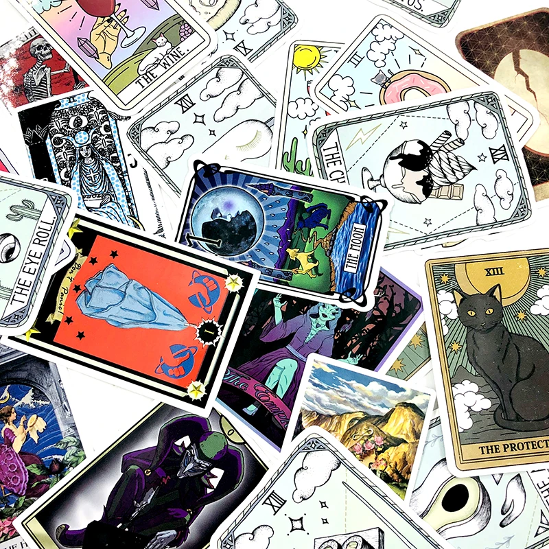 50 шт. Fate Game Tarot наклейка Скрапбукинг для игрушек СКЕЙТБОРД гитара багаж чемодан мотоцикл ноутбук компьютер