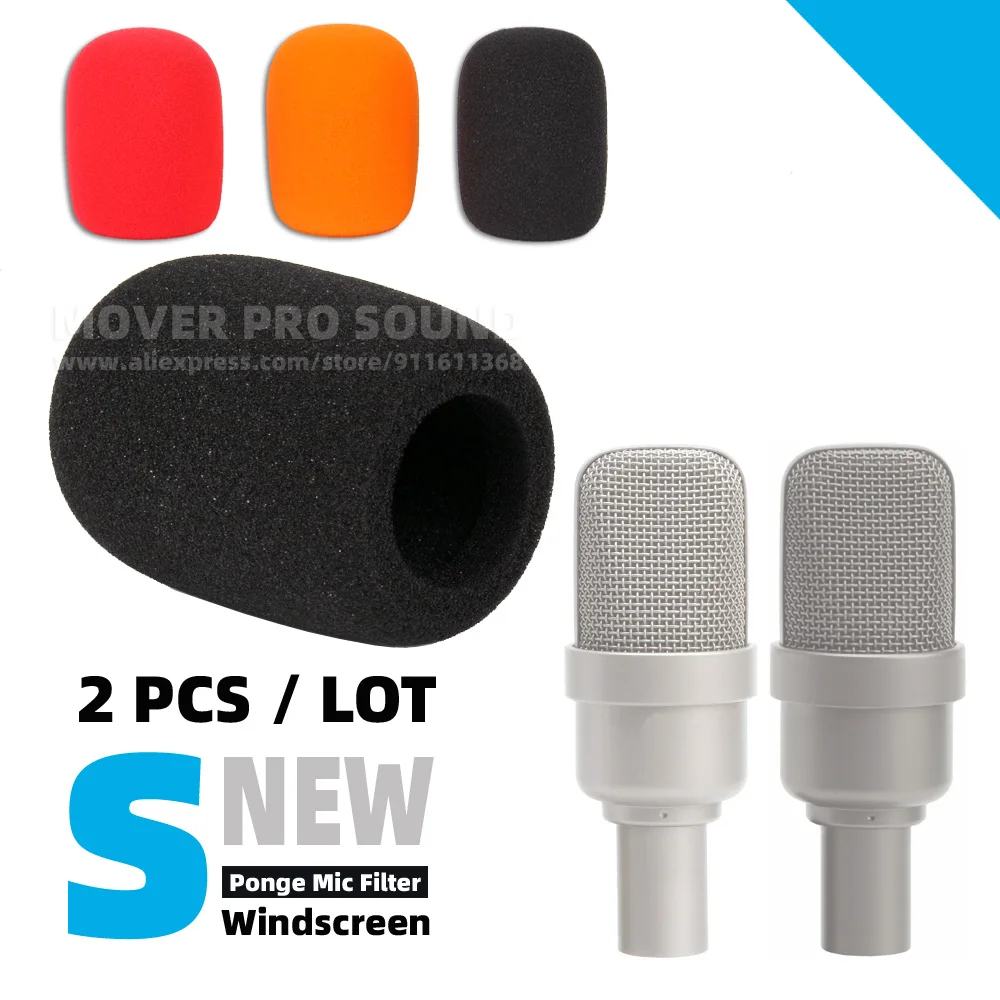 Parabrezza Mic Foam Spugna Antivento Per Neumann Microtech F.Ell M 930 940 950 M930 M940 M950 Microfono Coperchio Filtro Anti Pop