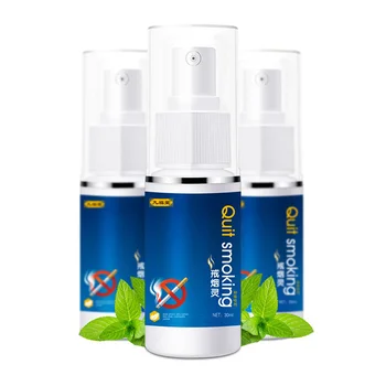 

Quit Smoking Oral Spray Natural Quick Anti Smoking Anti-Anxiety Healthy Medicine