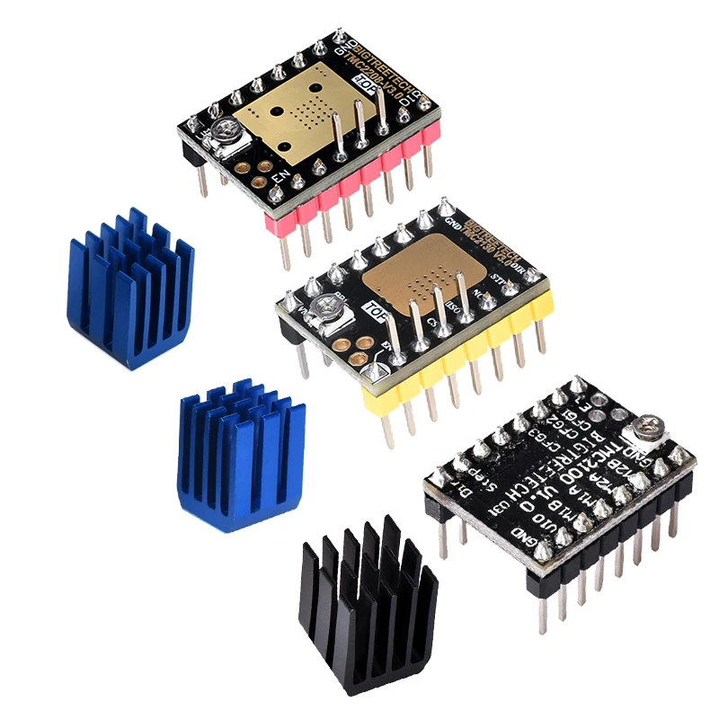 

TMC2130 V3.0 SPI TMC2100 TMC2208 Stepper Motor StepStick Mute Driver Silent Excellent SKR V1.3 PRO Ramps1.6 Reprap Board MKS GEN