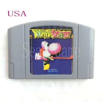 

High USA NTSC Quality Customer Cartridge Yoshis Story Card for 64 Bit Video Game Console