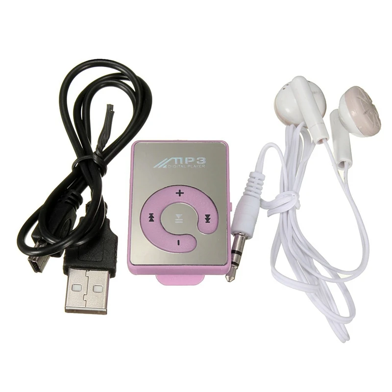 IG-Mini музыкальный mp3-плеер с USB кабелем с наушниками светильник фиолетовый