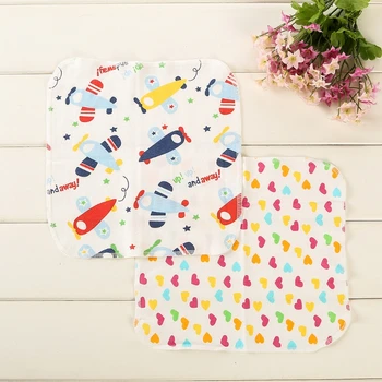 

6Pcs Baby Cartoon Towels Handkerchief Bathing Feeding Face Washcloth Wipe Cloth A2UB
