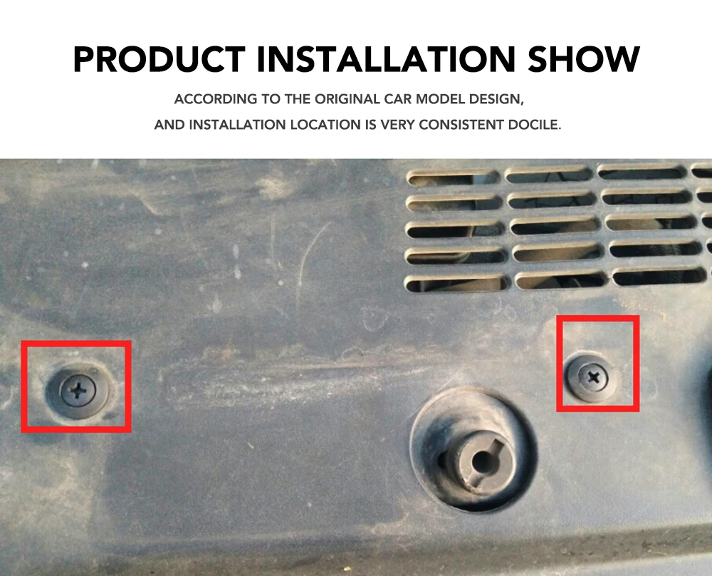 Universal Car Plastic Fender Fastener Clips