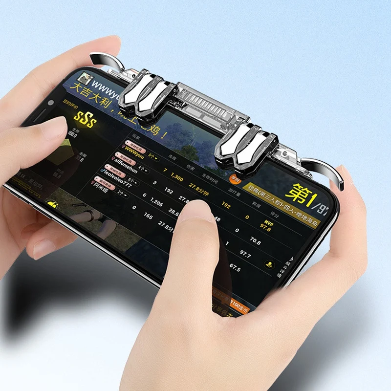 Mobile Game Controller,K19 Gaming Triggers Buttons and Flexible Walking for PUBG/Rules Of Survival/Knives Out Apply To Android,I
