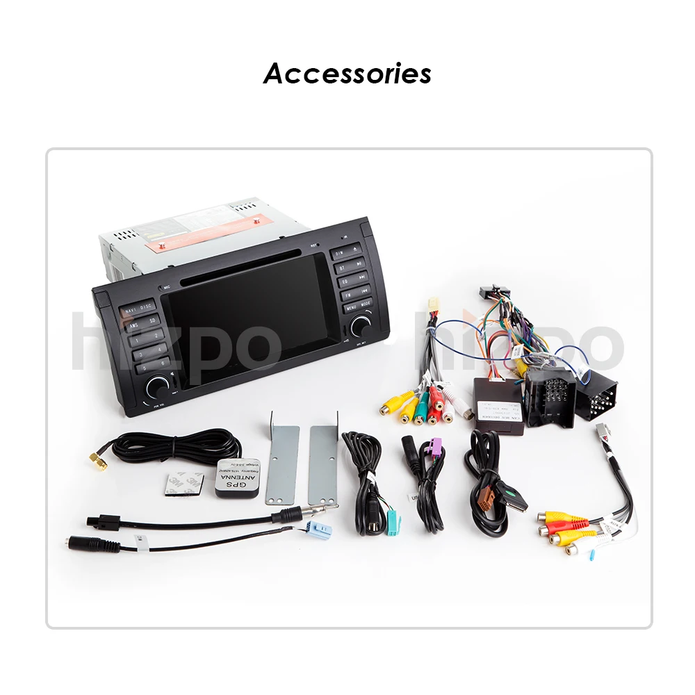 Top 7"Car DVD Player Android 9.0 Quad Core for BMW 5 Series E39 /X5 E53/M5/7 Series E38 Radio/SWC/USB/SD/4G/WIFI/MAP GPS Navigation 4 Top 7"Car DVD Player Android 9.0 Quad Core for BMW 5 Series E39 /X5 E53/M5/7 Series E38 Radio/SWC/USB/SD/4G/WIFI/MAP GPS Navigation 4