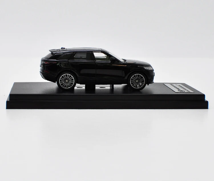 1: 64 литья под давлением модель для lcd Velar SUV Игрушечная машина из сплава миниатюрные подарки - Цвет: Black