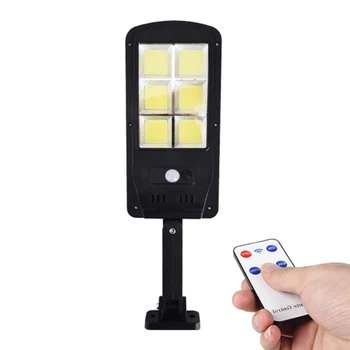 

Powerful Remote Control Upgraded COB Solar Light PIR Motion Sensor IP65 Outdoor Solar Wall Street Light Waterproof Lamp
