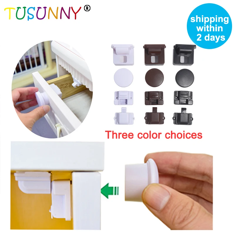 Good Deal Lock Drawer Magnetic-Lock Cabinet-Door Security Baby Children Invisible-Locks Safety-Protection 9jOolrdj