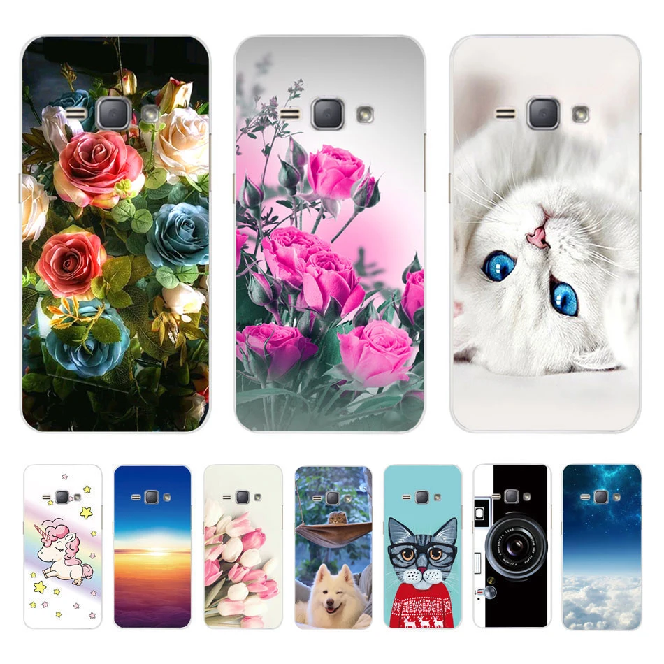 

For Coque Samsung J1 2016 Case Soft Silicone Back Cover TPU Case For Cover Samsung Galaxy J1 2016 6 J120 J120F/ds Funda Bumper