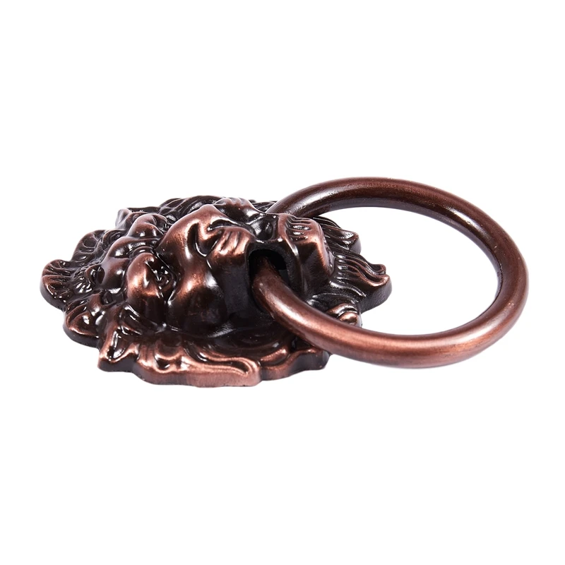 Дрессер ящик шкаф дверное кольцо Львиная головка Ручка 10 шт|Ручка для двери| |