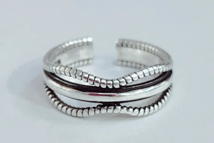 Wavy Open Ring Image 1