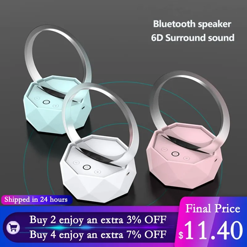 Bluetooth Колонка для умного дома универсальная перезаряжаемая Портативная