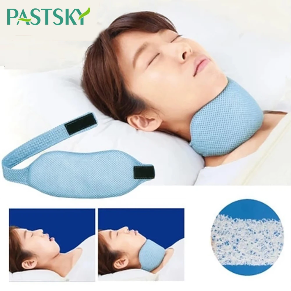 New Adjustable Anti Snoring Belt Stop Snoring Chin Strap Anti Apnea Jaw
