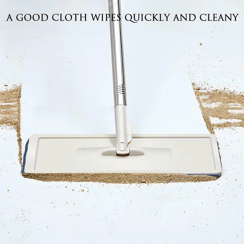 Free Hand Wash Flat Mop Cleaning Lazy Tool Kit 360 Degree Rotating Tile Marble Floor for Home AC889