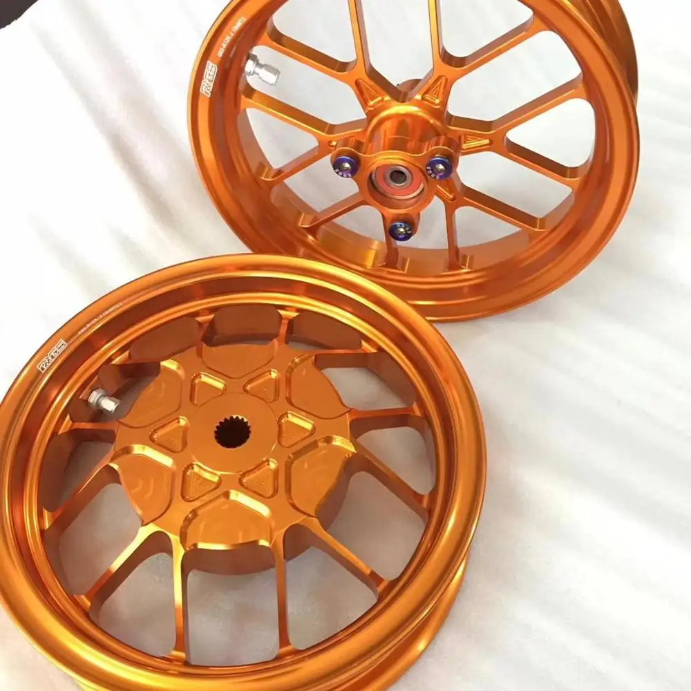 JISO диски для JOG90 RS100 10 дюймов кованые алюминиевые гоночные колеса RRGS шины скутера