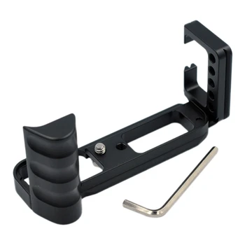 

HOT-Quick Release L Plate Holder Hand Grip Tripod Bracket for Fujifilm X-T30 XT30 Camera for Benro Arca Swiss Tripod Head