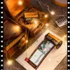 New Customized 10 Photos 2 Texts Memory Film Roll Keychain DIY Custom Album Keyring Personalized Wedding Anniversary Lovers Gift ► Photo 3/6
