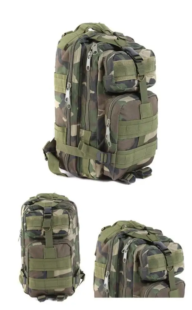 30L 6 Color Tactical Backpack Camping Hiking Trekking Travel Mountain Bag Military Rucksack Tactical Bag