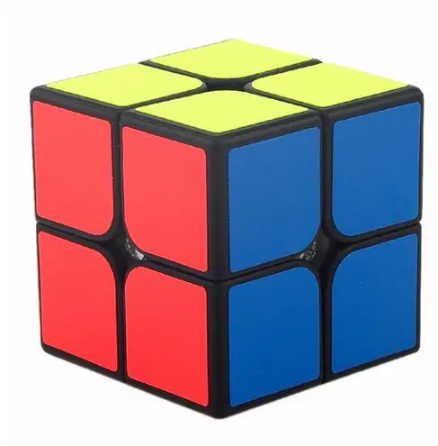 Moyu MF2s Профессиональный 2x2x2 50 мм волшебный куб Карманный куб головоломка на скорость волшебный куб Развивающие игрушки подарки для детей - Цвет: Black
