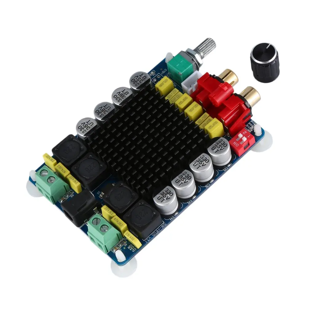 

TDA7498 Power Amplifier Board High Power Digital Power Amplifier Board 2x100w Two Channel HF05 Durable