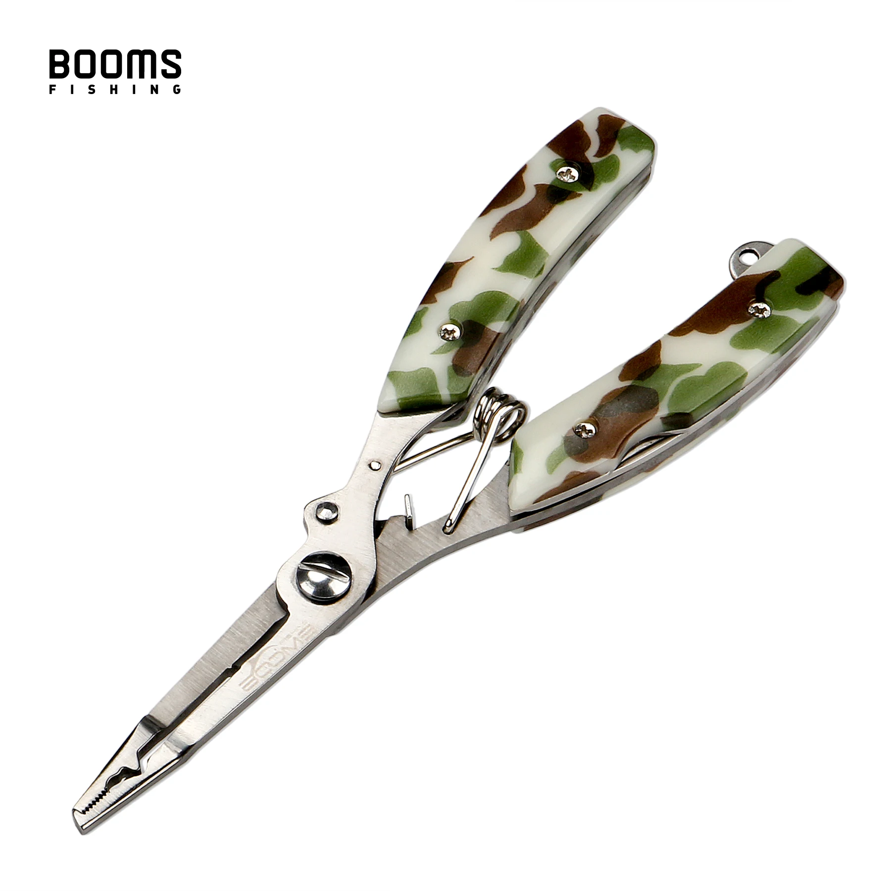 

Booms Fishing F01 Fishing Pliers Scissors Stainless Steel with Lanyard