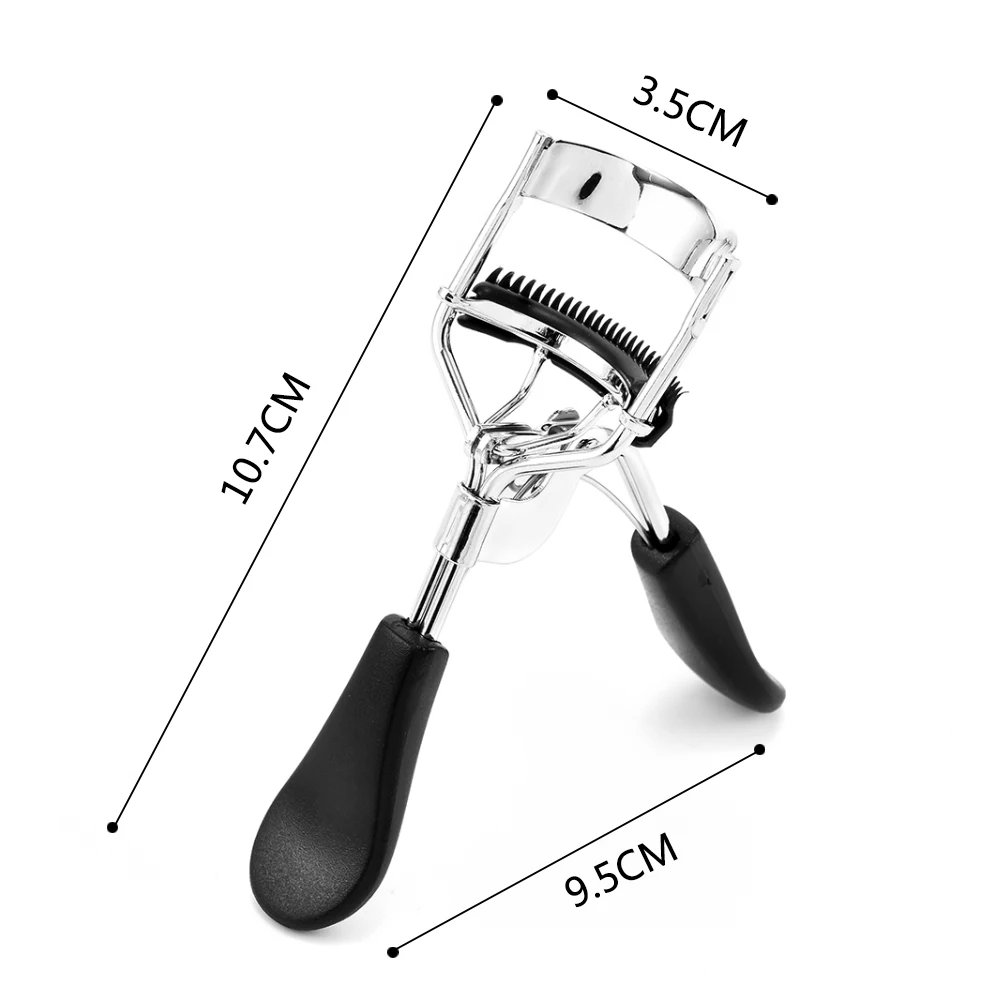 Eyelash Curlers With Comb Fashion Professional Makeup Eyelash Curling Clip Cosmetic Eyelashes Beauty Makeup Tool Accessories 1PC