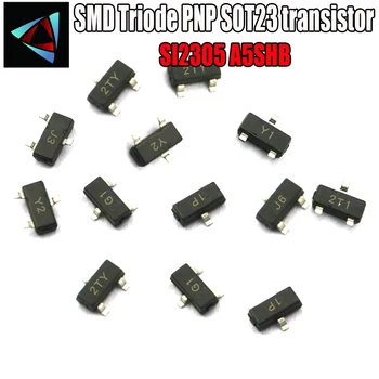 

100PCS SI2305 A5SHB SOT-23 SOT SMD CR NPN SMD SOT-23 Surface Mount SMD Triode PNP SOT23 transistor