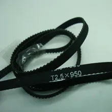 T2.5 кольцо синхронизации ремень 6 мм ширина 950 мм длина Резина с стекловолокном 10 шт. в одной упаковке