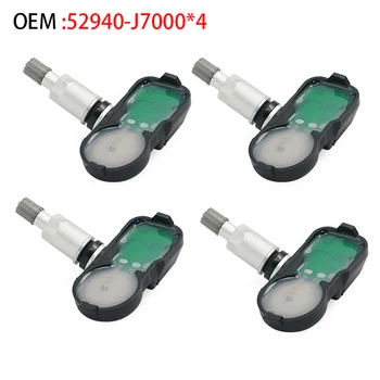

4 Car Sensor 433MHz TPMS SENSOR TIRE AIR PRESSURE SENSOR FOR 2019 2020 2021 2022 2023 Kia Ceed [CD] 52940-J7000 52940J7000