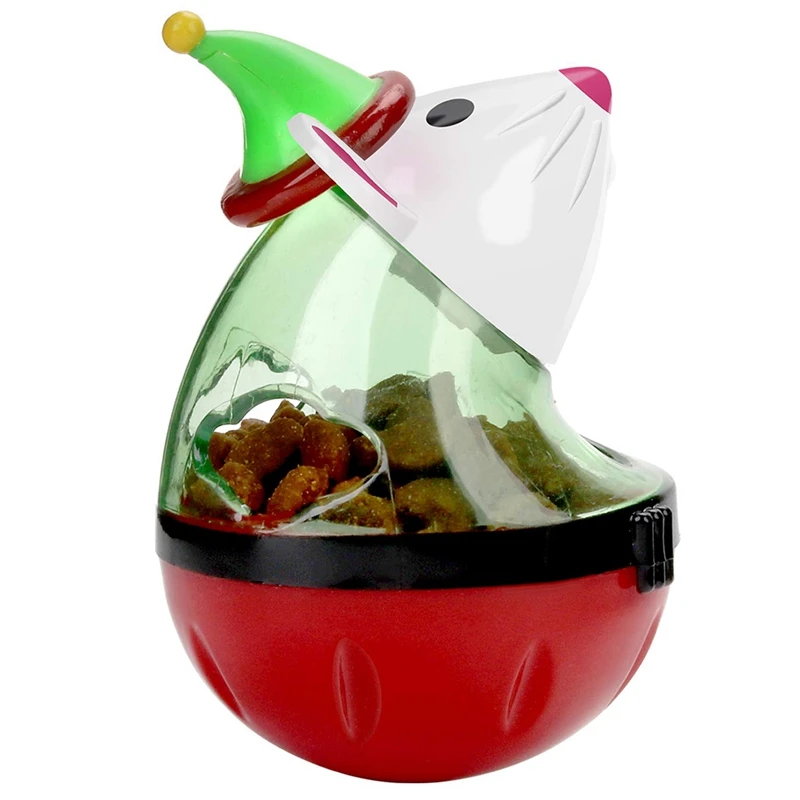 

Cat Toy, Tumbler Mouse Cat Feeder Toy, Interactive Cat Toys, Cat Puzzle Toy, Pet Toys for Cats and Puppies, Cat Treat Dispenser