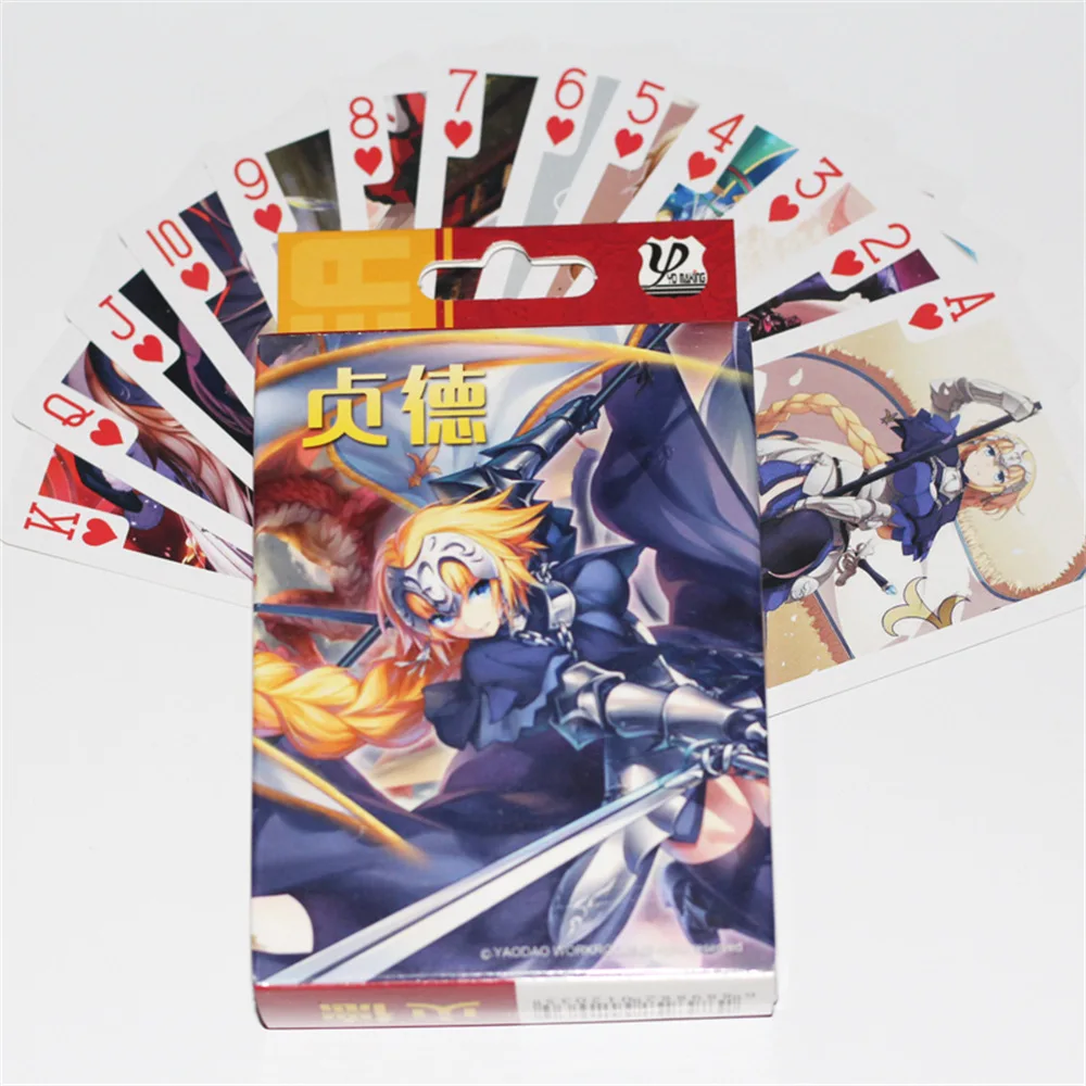 ALTcompluser 54 fogli Anime Figura Carte da poker regalo per fan Naruto 