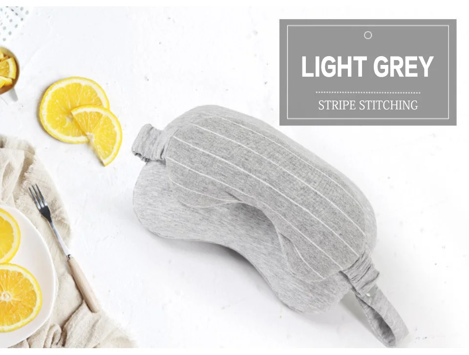 Multifunction Business Travel Neck Pillow Foam U Shaped Travel Pillow Neck Support For Airplane Cushion Cervical Pillow&Eye Mask (3)