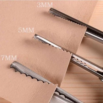 

Stainless Steel Comfort Grip Handled Professional Dressmaking Sewing Scissors Zig Zag Fabric Craft Scissors Decorative Edge Tool