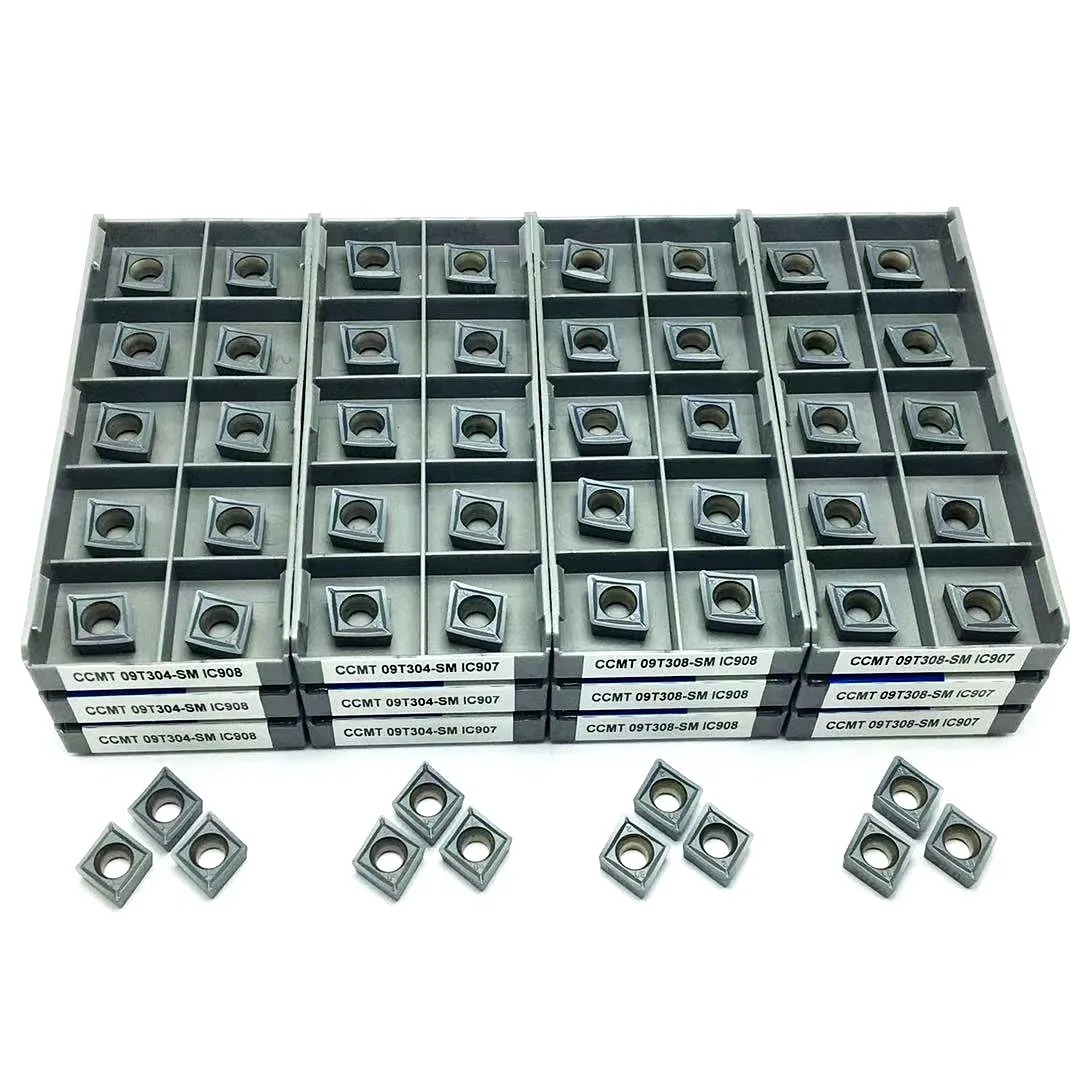 Токарный инструмент твердосплавная втулка CCMT09T304 SM IC907 / IC908 CCMT09T3048 | Инструменты
