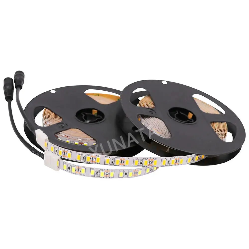 

Гибкая светодиодная лента, 120 светодиодов/м, 5 м, 12 В постоянного тока, 5630, 5730, 600 пикселей, 50 см, 1 м, 2 м, 3 м, 4 м, 5 м, белый/теплый белый с разъемом постоянного тока