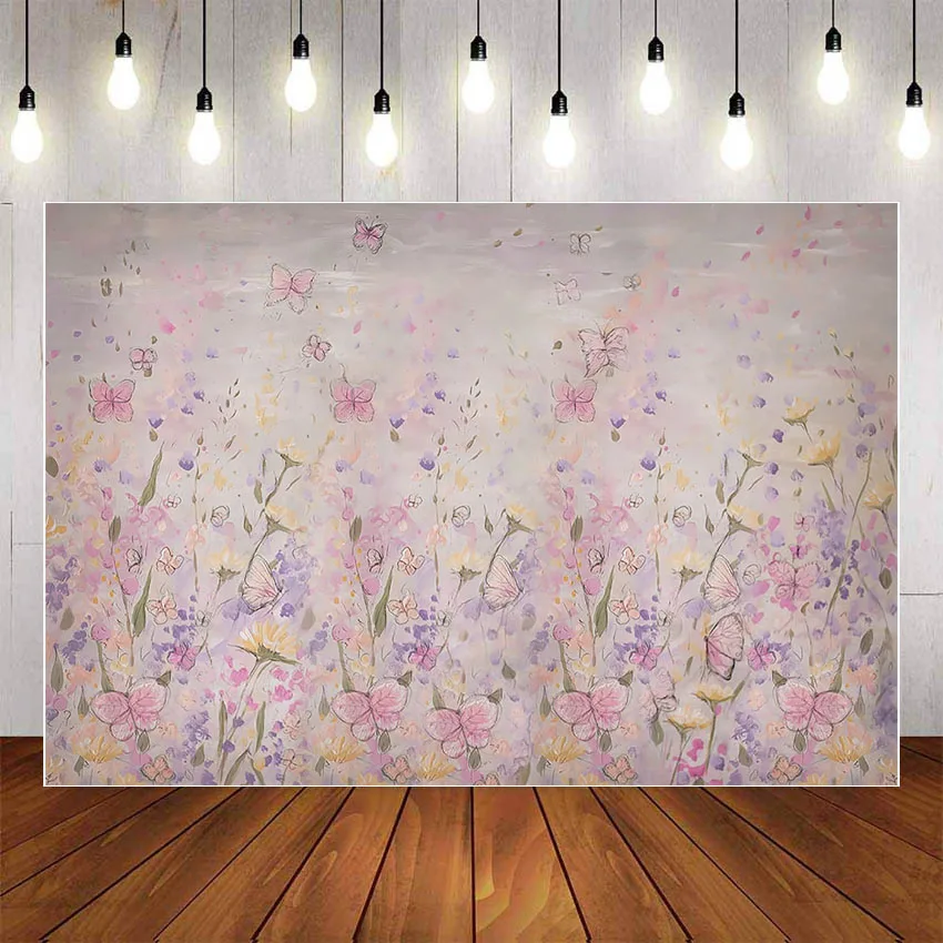 

Фотофон Mehofond с изображением цветов, масляной живописи, весенний портрет, день рождения, вечеринка, детский праздник, фон фотосессия Фотостудия