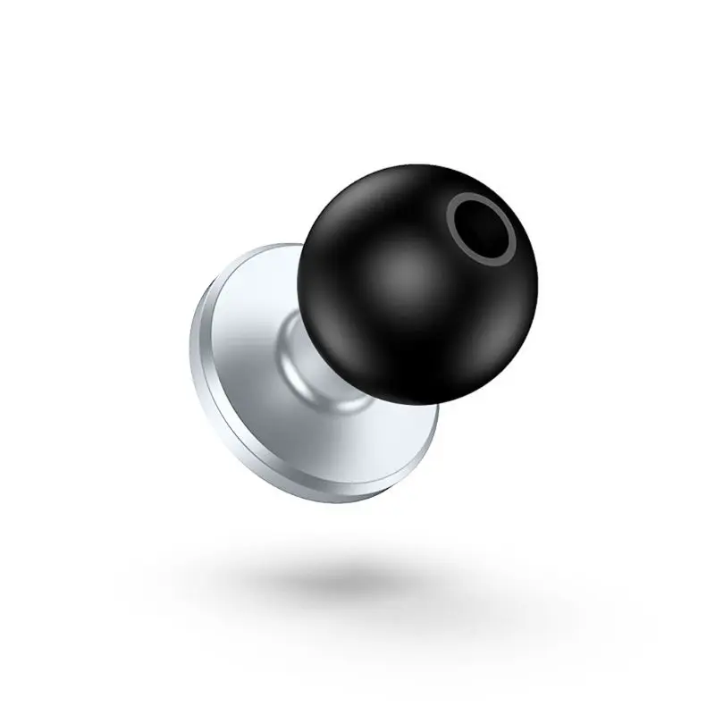 

Motorcycle Handlebar Clamp Base 1\" Ball Head Mount for Go-pro Camera Phone
