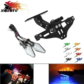 

For YAMAHA YZF R15 V3 2018 2019 FZ150I Motorcycle License Plate Bracket Holde Adjustable Angle MT-15/M-slaz 150 FZ400/R FJ1200A