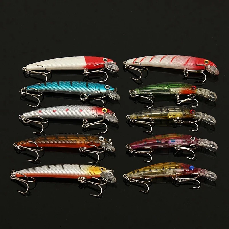 

56Pcs/Lot Almighty Mixed Fishing Lure Bait Set Wobbler Minnow Hard Baits Spinners Carp Fishing Tackle