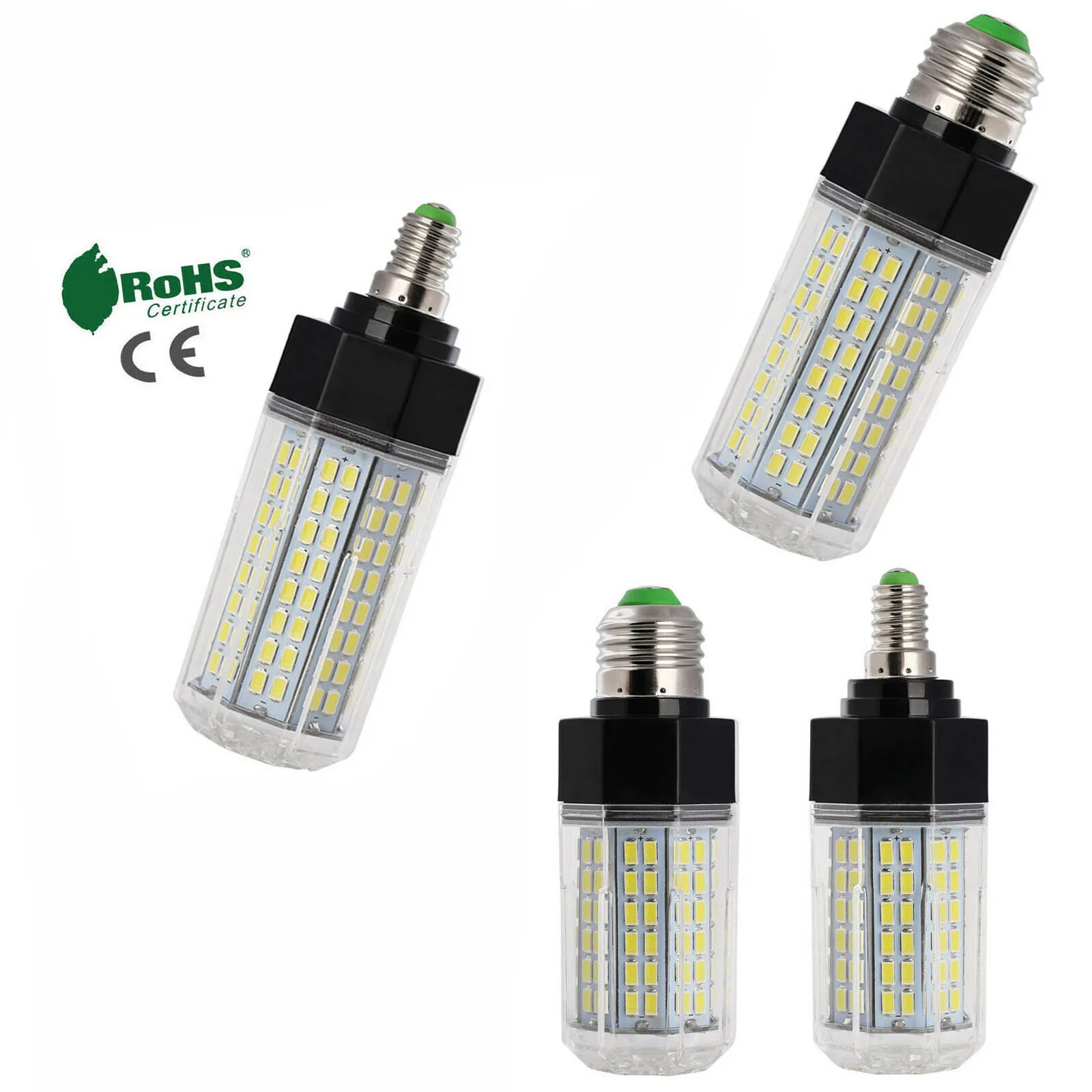 조도 조절식 LED 옥수수 전구 램프, 백열등, 70W-120W, 80 112 126 144 LED, 집 장식 조명용 110V-240V, E27 E14
