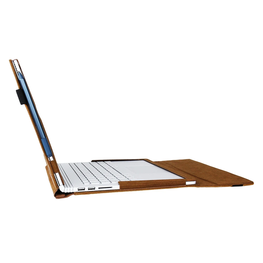 Чехол для ноутбука microsoft Surface Book 2 13 5 дюймов/15 дюймов кожаный съемный защитный флип