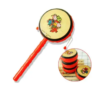 

Large Balance Drum Twist Rattle Shaker Percussion Musical Instrument Toy Educational Toys for Kids