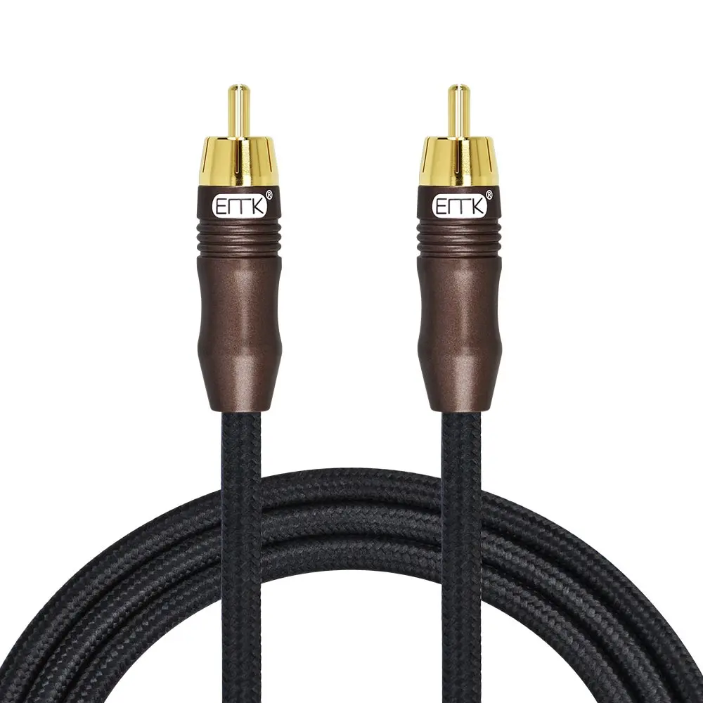 Кабель RCA TORCA Hifi со штыревыми соединителями на обоих концах коаксиальный