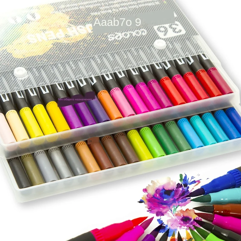 Brush-Pen-36-Set-Flexible-Marker-Color-Water-Based-Ink