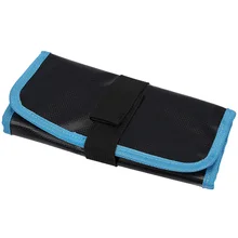 12 сеток для хранения приманки, контейнер для оборудования, защитные карманы, складные, водонепроницаемые, прочные, для использования на открытом воздухе, портативный инструмент, рыболовная Сумка, Снасть