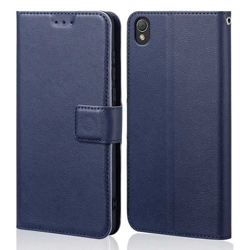 Per Sony Xperia Z3 L55 Custodia Flip Leather & Silicone Back Skin Stand Capa Per Sony Xperia Z3 L55 Cover Phone Funda Pouch Bag
