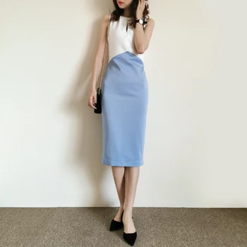 

2020Summer New Arrival Royal England Pencil Elegant Slim Fit Bodycon Mockable Dress