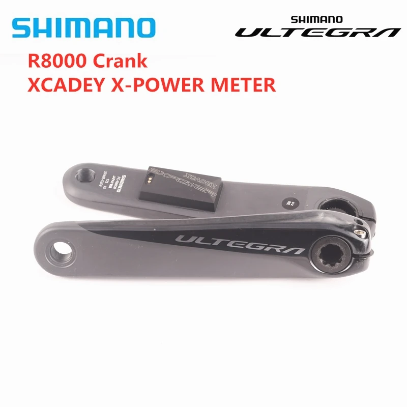 SHIMANO ULTEGRA R8000 шатун 165 мм 170 мм 172,5 мм XCADEY X-POWER метр Левая рукоятка gps Поддержка ANT Bluetooth